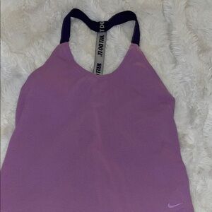 Nike Lavender Tank with purple Straps